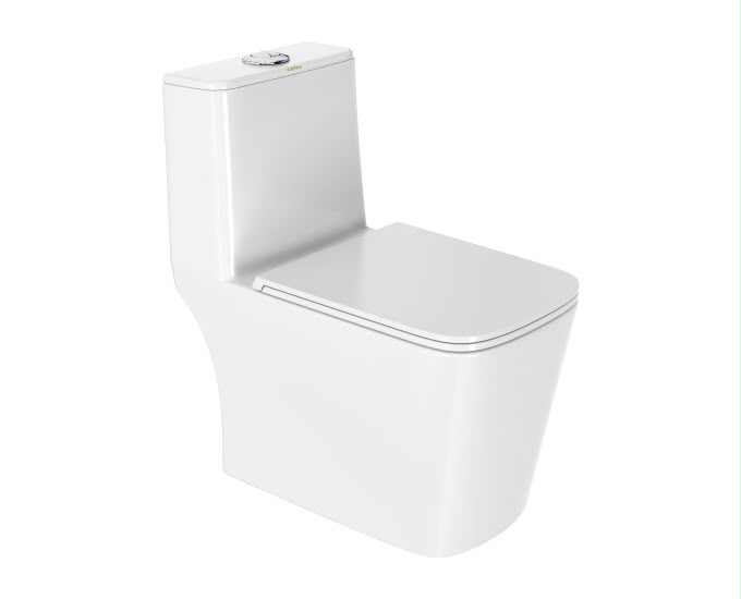 One piece WC