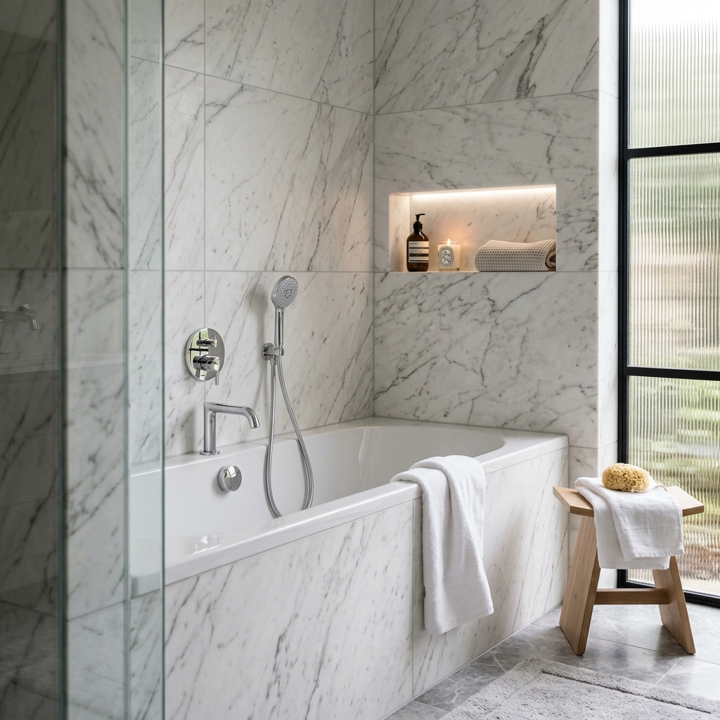 Concealed Built-in Tub